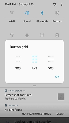 Samsung Quick Setting Panel 4