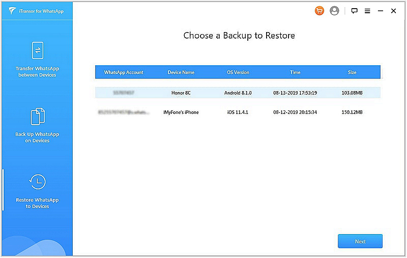 WhatsApp Restore 1
