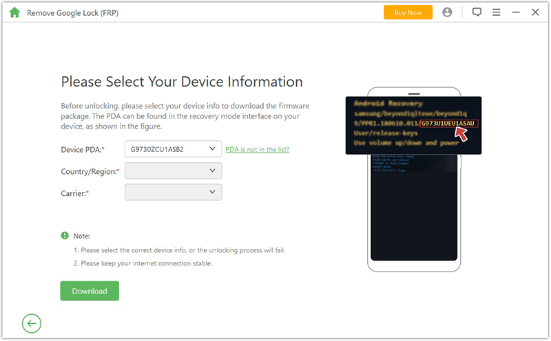 Remove Google Lock 6
